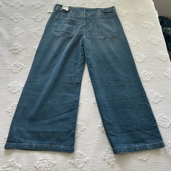 Free People x Care Super Sweeper Wide Leg Jeans - Picture 7 of 9